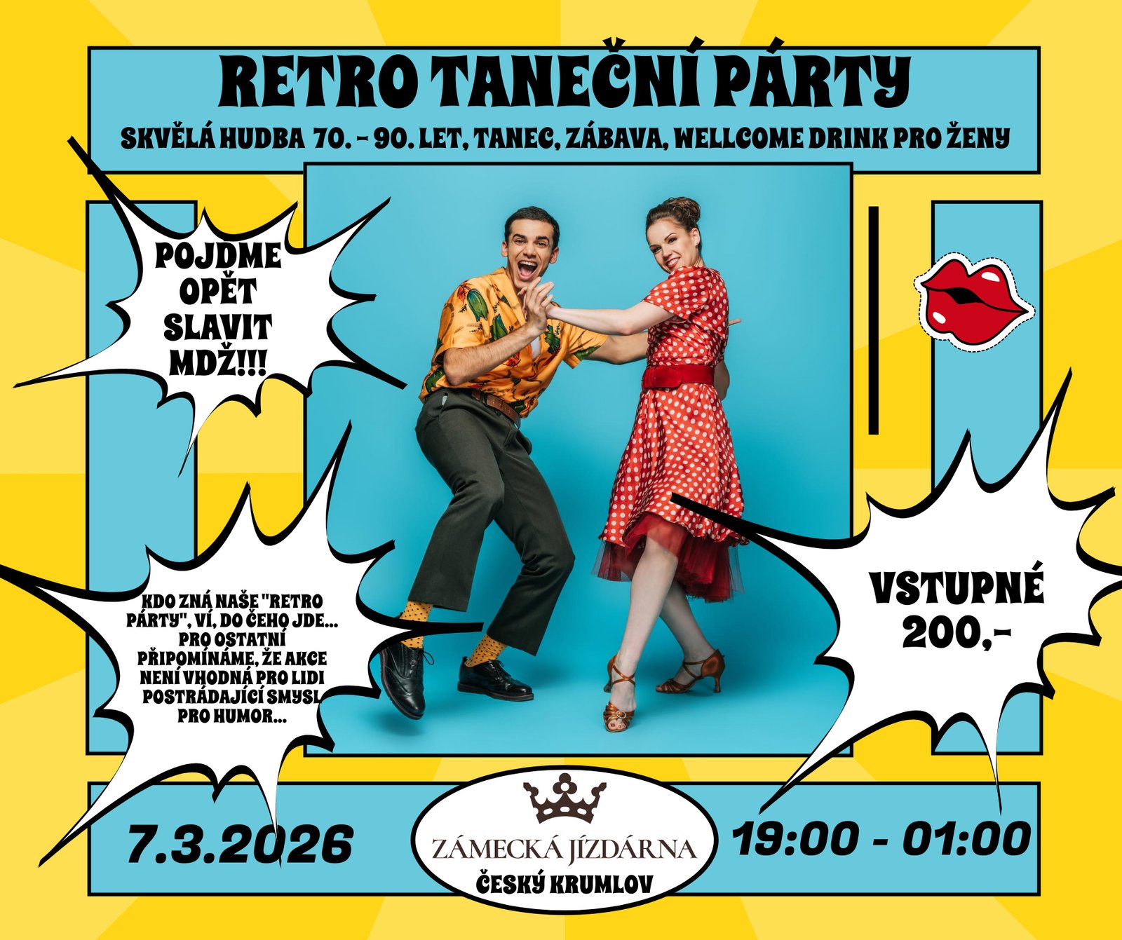 DISCO Retro Party MDŽ